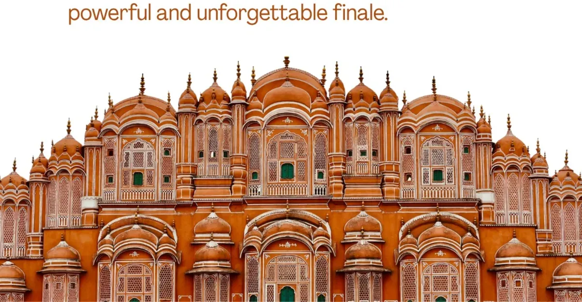 The Hawa Mahal, the Palace of Winds in Jaipur